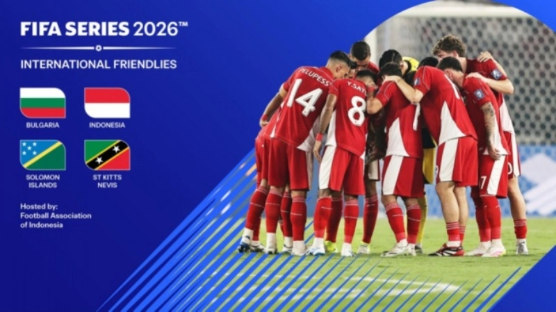 Detail Pertandingan Indonesia vs Saint Kitts & Nevis
