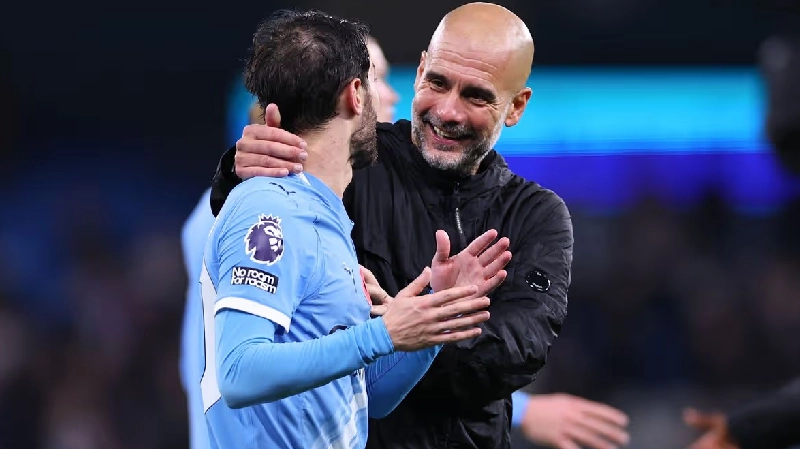 Guardiola dan Bernardo Silva Ketegangan Tersembunyi di Balik Dominasi Manchester City