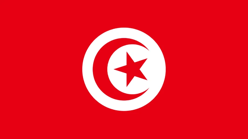 Bendera Timnas Tunisia
