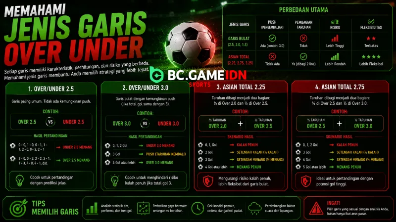 Memahami Jenis Garis Over Under