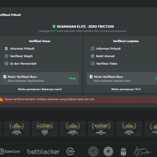 Panduan Verifikasi Diri Atau KYC di BC Game