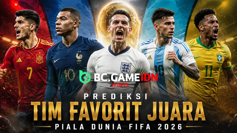 Prediksi Tim Favorit Juara Piala Dunia FIFA 2026