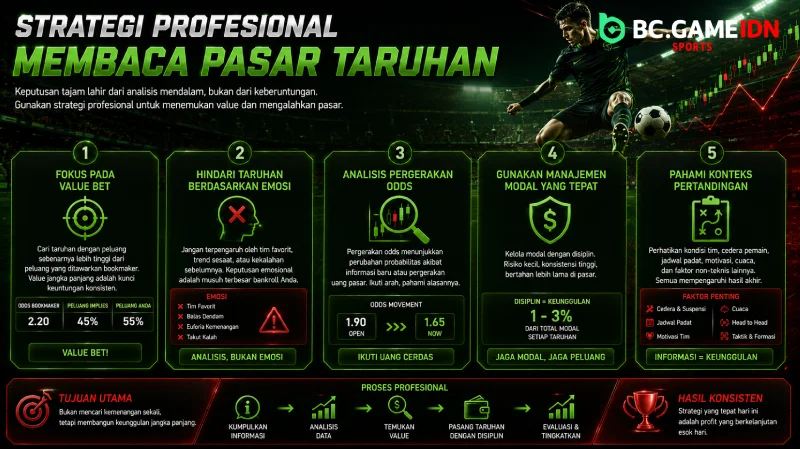 Strategi Profesional Membaca Pasar Taruhan