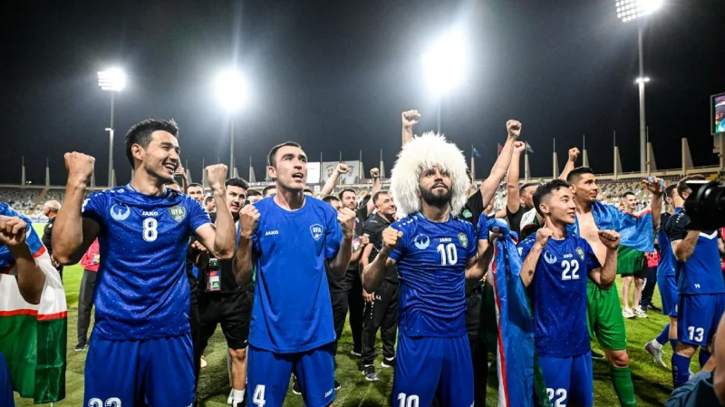 Timnas Uzbekistan si debutan tanpa beban