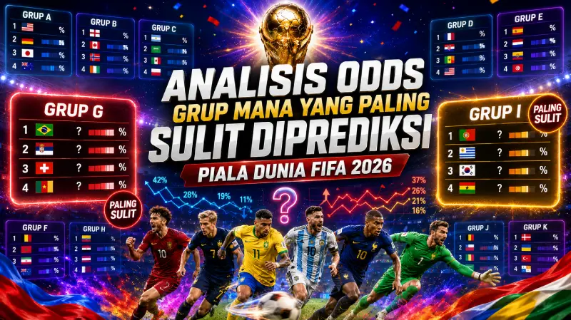 Analisis Odds Grup Mana yang Paling Sulit Diprediksi