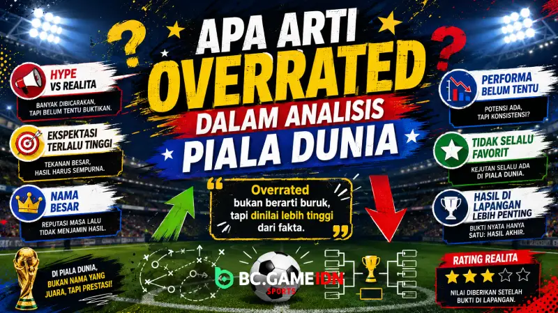 Apa Arti Overrated dalam Analisis Piala Dunia