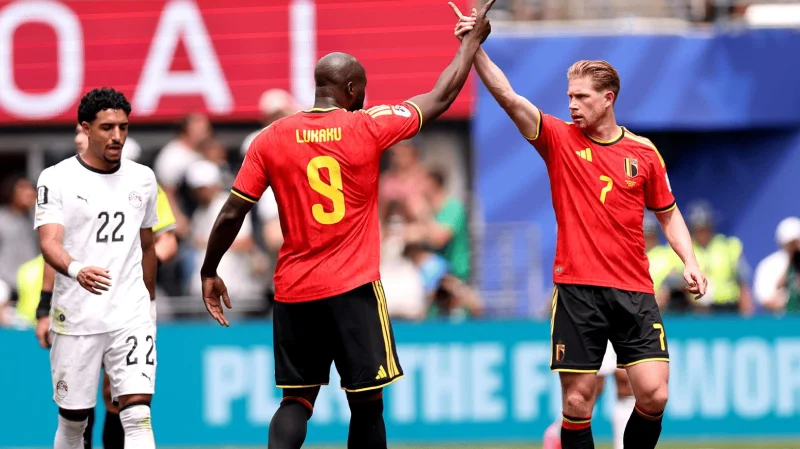 Belgia vs Mesir - Setan Merah Menolak Kalah, Mesir Nyaris Bikin Kejutan Besar