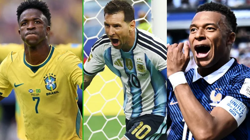 Brasil, Argentina, dan Prancis Tetap Masuk Lingkaran Favorit
