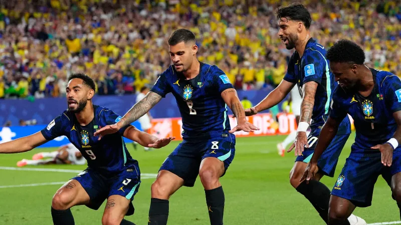 Brasil vs Haiti - Matheus Cunha dan Vinicius Junior Bawa Samba Kembali Bernyanyi