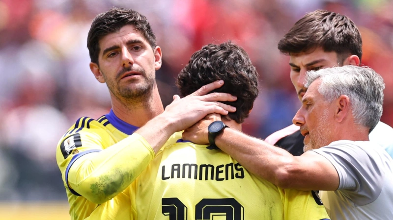 Courtois Bela Senne Lammens Usai Belgia Tersingkir