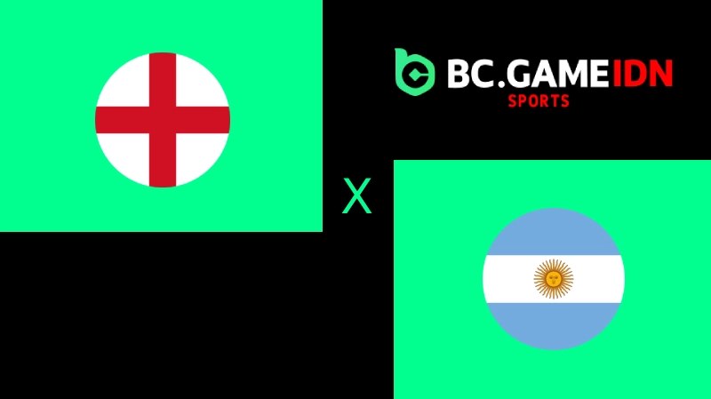 Inggris vs Argentina Tekanan Tinggi, Margin Tipis