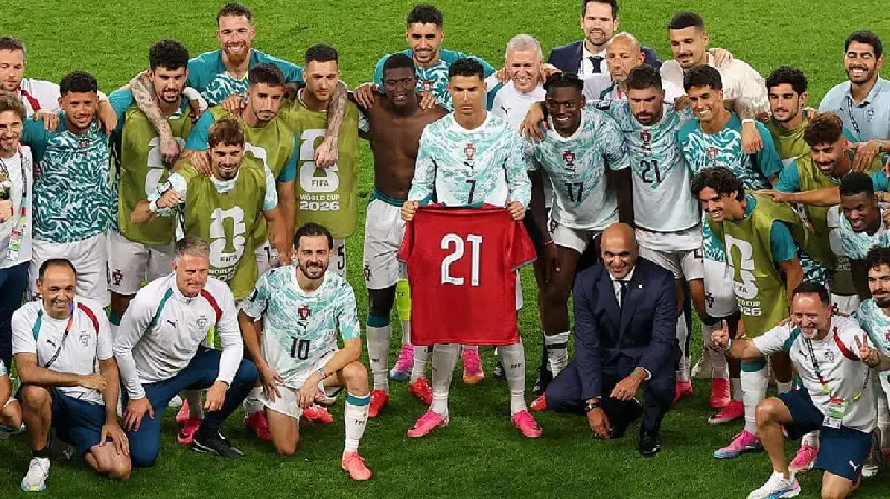 Nomor 21 untuk Jota Alasan Pemain Portugal Kenakan Jersey Spesial Usai Singkirkan Kroasia