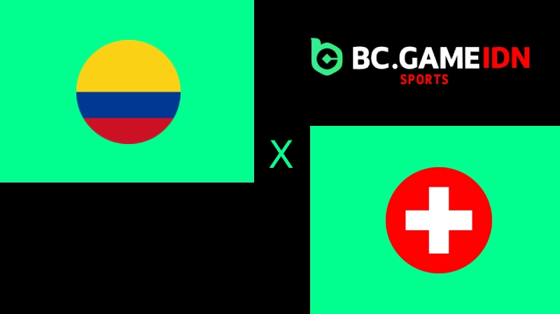 Swiss vs Kolombia Duel Keras dan Sayap Aggresif