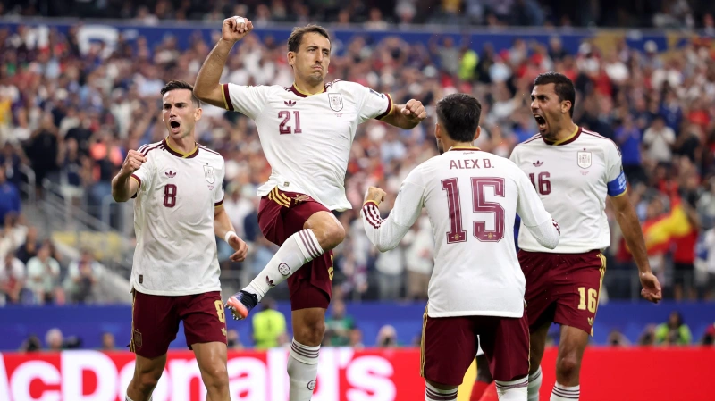 Trio Lini Tengah Spanyol Jadi Kunci Kemenangan atas Prancis
