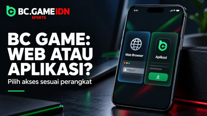 BC Game di Browser atau Aplikasi