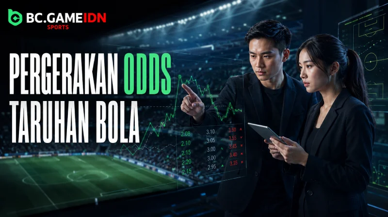 Cara membaca pergerakan odds taruhan bola dan closing line
