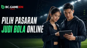Cara memilih pasaran judi bola online di BC Game Indonesia