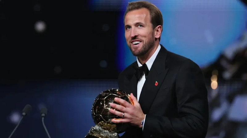 Harry Kane Ungguli Mbappe dalam Ballon d'Or 2026
